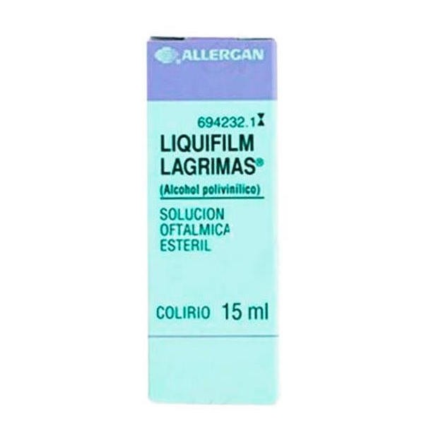 Liquifilm Lagrimas, 15 Ml. -Allergan