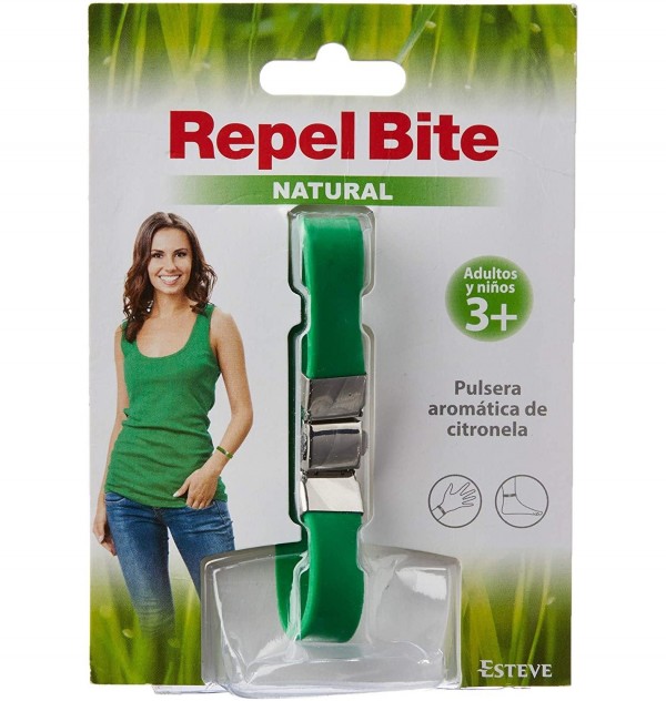Repel Bite Natural Pulsera Aromatica Citronela