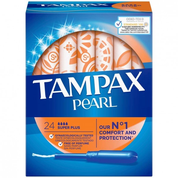 Tampones Tampax Pearl Superplus 24 Uds