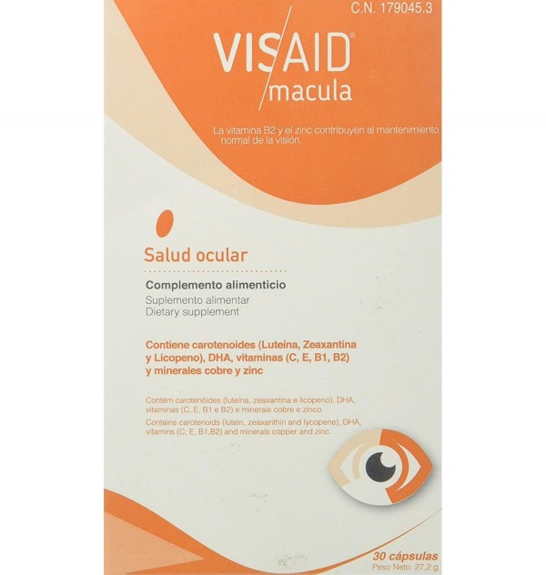 Visaid Macula, 30 Capsulas. - Avizor
