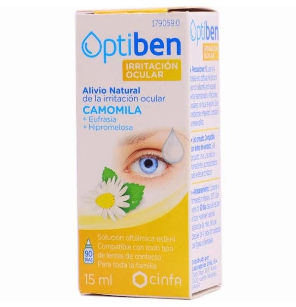 Optiben Ojos Irritados (1 Frasco 15 Ml)