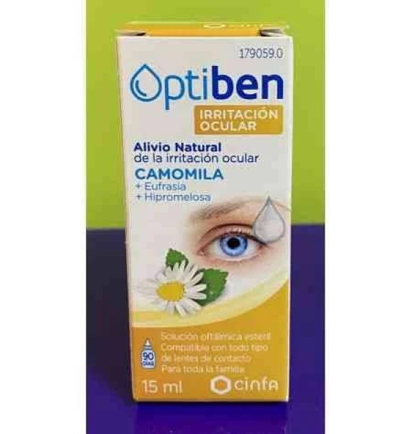 Optiben Ojos Irritados (1 Frasco 15 Ml)