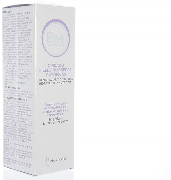 Be+ Atopia Crema Hidratante Y Nutritiva (1 Envase 200 Ml)