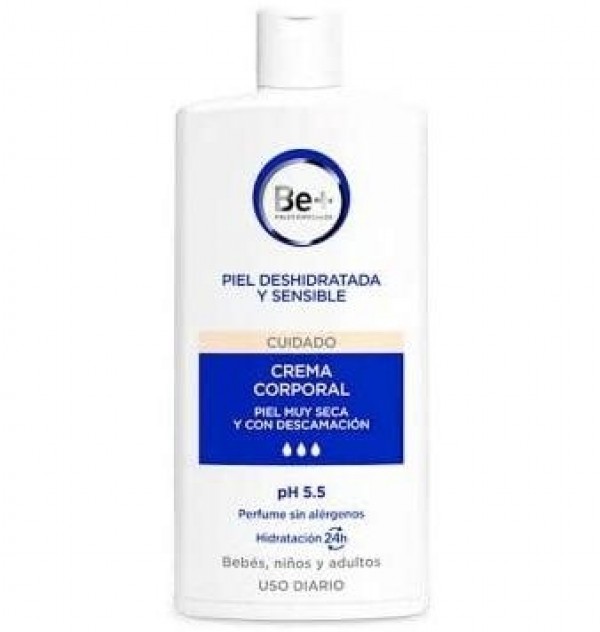 Be+ Crema Corporal Piel Muy Seca Con Descamacion (1 Envase 1000 Ml)