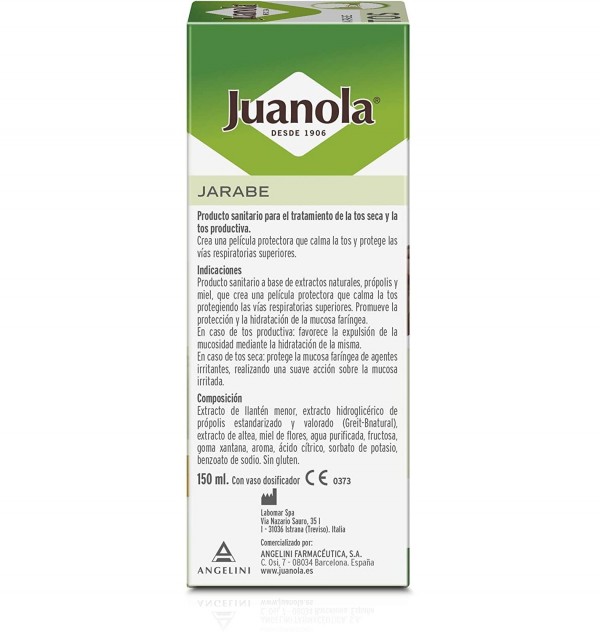 Juanola Tos Jarabe Adultos (1 Envase 150 Ml)