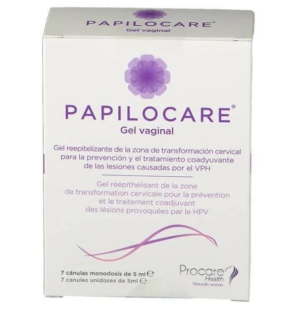 Papilocare Gel Vaginal (7 Canulas 5 Ml)
