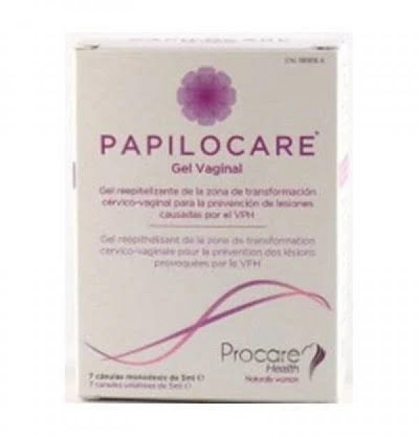 Papilocare Gel Vaginal (7 Canulas 5 Ml)