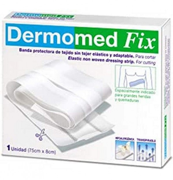 Dermomed Fix - Aposito Autoadhesivo (Banda 75 Cm X 8 Cm)