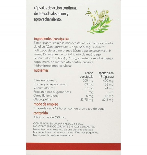 Tensiben Accion Continua (30 Capsulas)