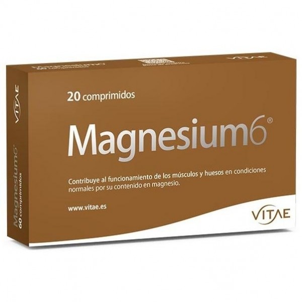 Vitae Magnesium6 20 Comprimidos