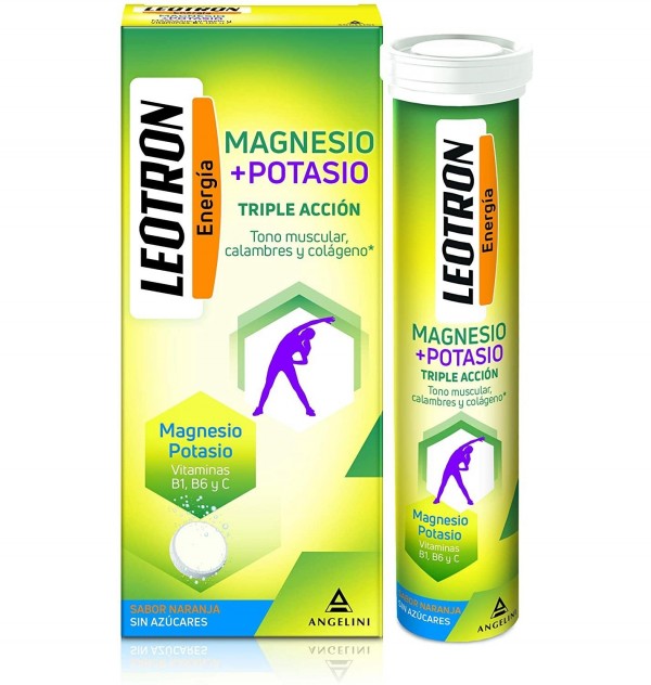 Leotron Magnesio + Potasio (30 Comprimidos Efervescentes)