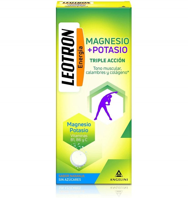 Leotron Magnesio + Potasio (30 Comprimidos Efervescentes)
