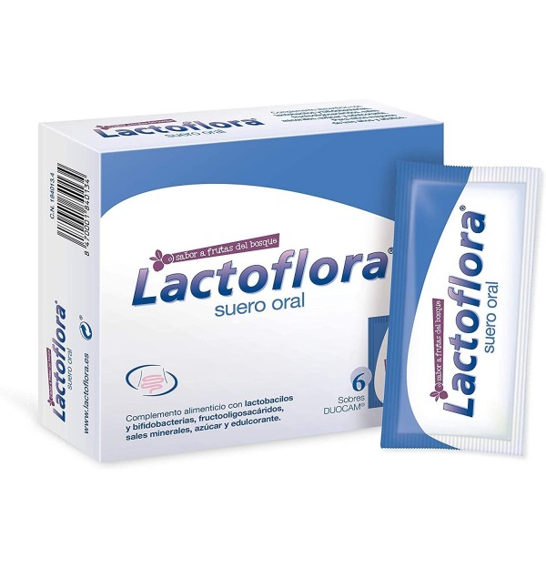 Lactoflora Suero Oral (6 Sobres Duocam Sabor Frutas Del Bosque)