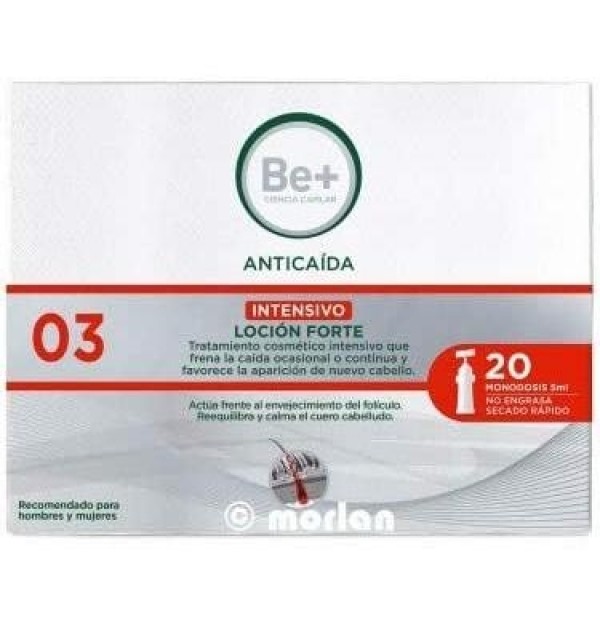 Be+ Anticaida Locion Forte (20 Unidades 5 Ml)
