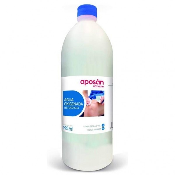 Aposán Agua Oxigenada Reforzada, 500 Ml
