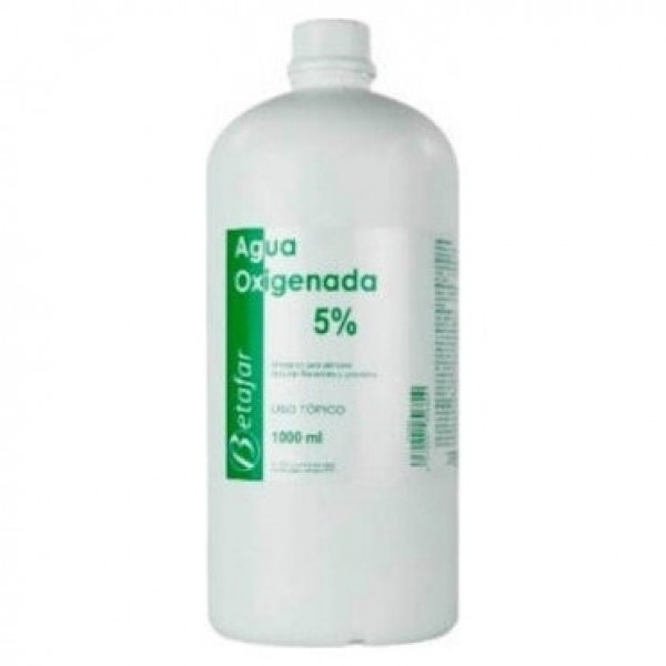 Agua Oxigenada Betafar 5% 1000 Ml