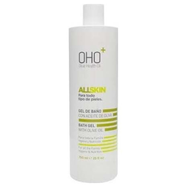 Oho Gel Baño Allskin Aceite De Oliva 750Ml