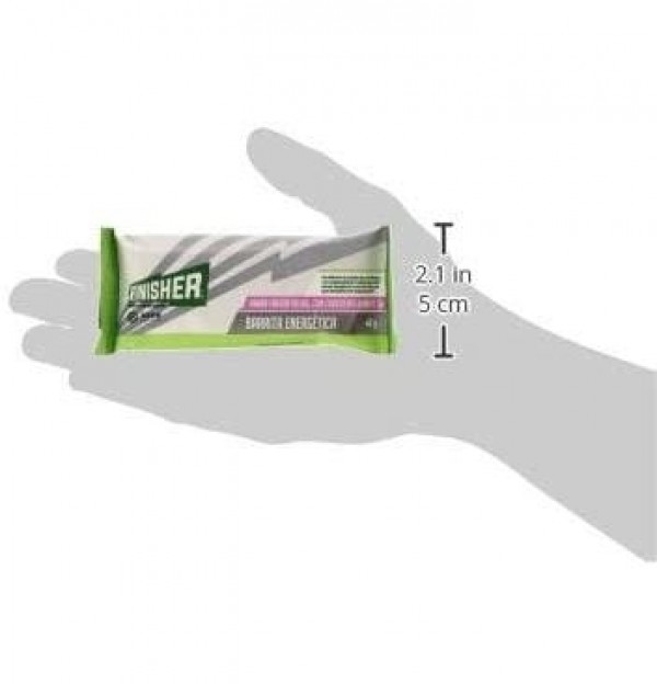 Finisher Barritas Energeticas - Frutos Rojos Con Chocolate Blanco (20 Barritas)