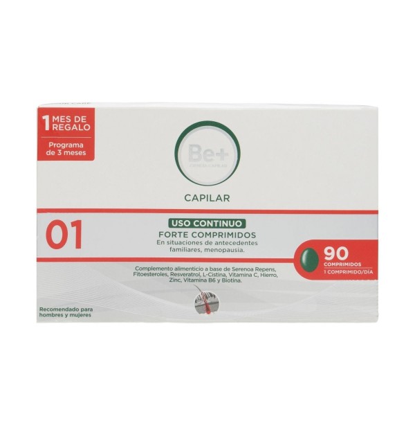 Be+ Capilar Uso Continuo Forte (90 Comprimidos)