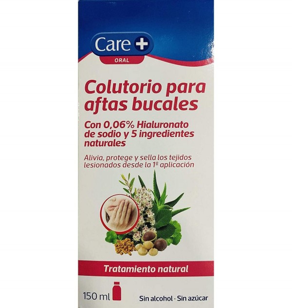 Care+ Colutorio Para Aftas Bucales (150 Ml)
