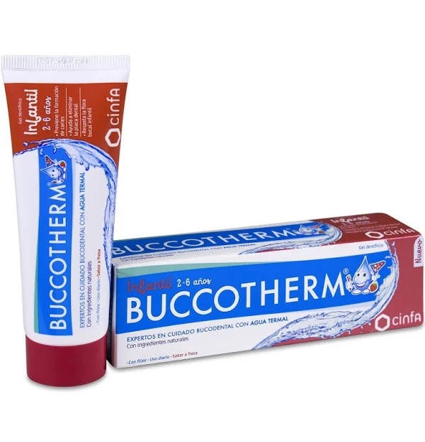 Buccotherm Infantil Gel Dentrifico 2-6 Años (1 Envase 50 Ml)