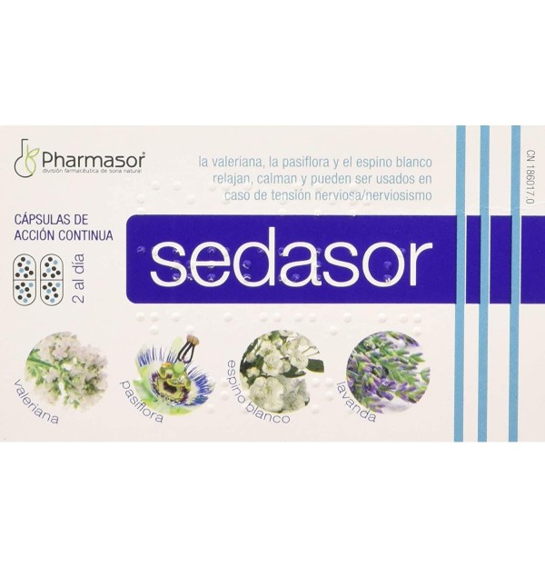 Sedasor Accion Continua (30 Capsulas)