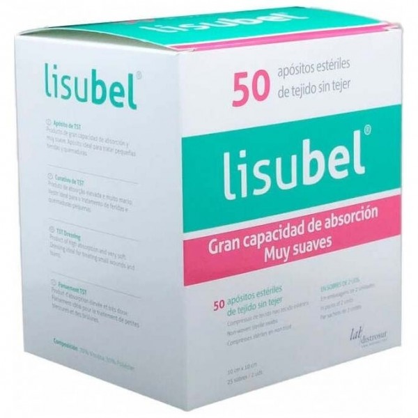 Lisubel Aposito Tejido S/Tejer 10 X 10 50 Uds