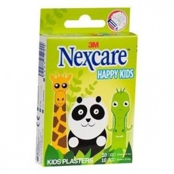 Nexcare Kids Animals 20 Tiras Surtidas