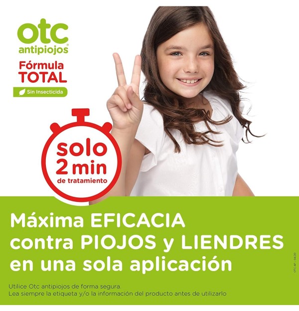 Otc Antipiojos Formula Total (1 Envase 125 Ml)