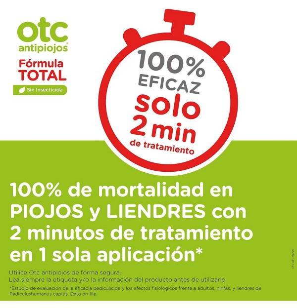 Otc Antipiojos Formula Total (1 Envase 125 Ml)