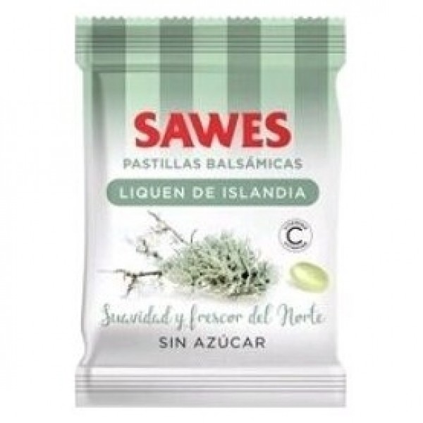 Sawes Caramelos De Liquen De Islandia Sin Azúcar 50G