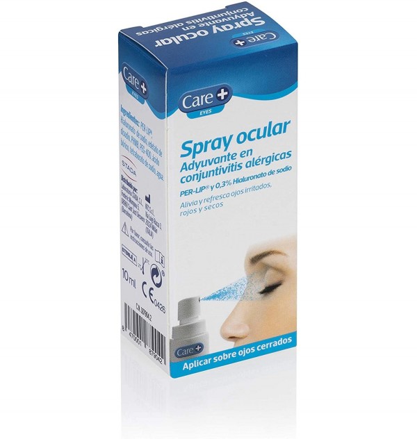 Care+ Spray Ocular Conjuntivitis Alergicas (1 Envase 10 Ml)