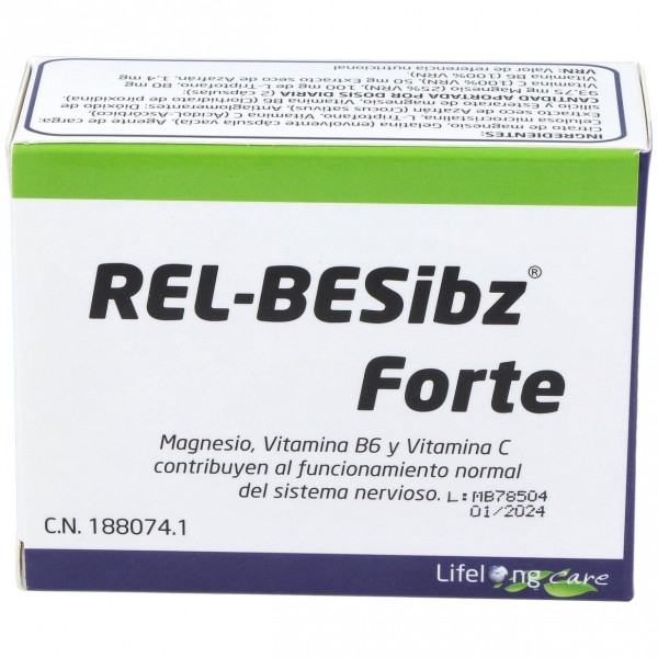 Lifelong Care Relbes Forte Rel Besibz 60Caps