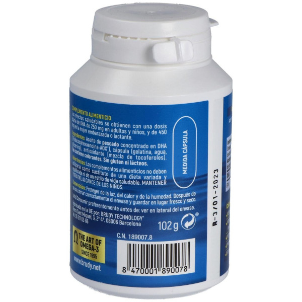 Brudy Dha 1200 Trigliceridos 60 Cápsulas