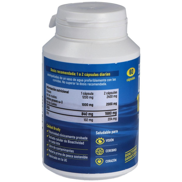 Brudy Dha 1200 Trigliceridos 60 Cápsulas