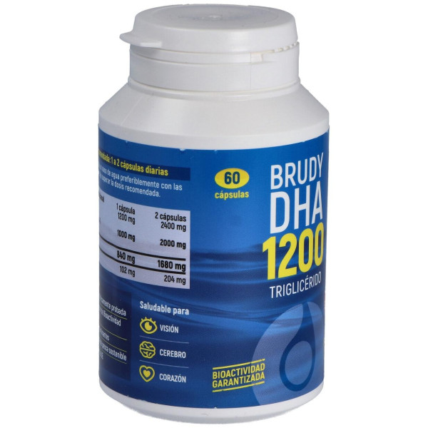 Brudy Dha 1200 Trigliceridos 60 Cápsulas