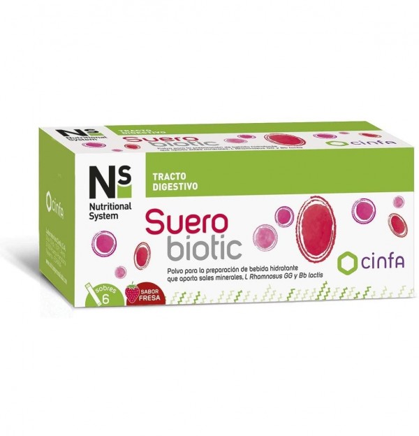 Ns Suerobiotic (6 Sobres Sabor Fresa)