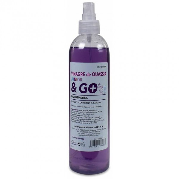 Pharma & Go Vinagre De Quassia Repelente De Piojos 300Ml
