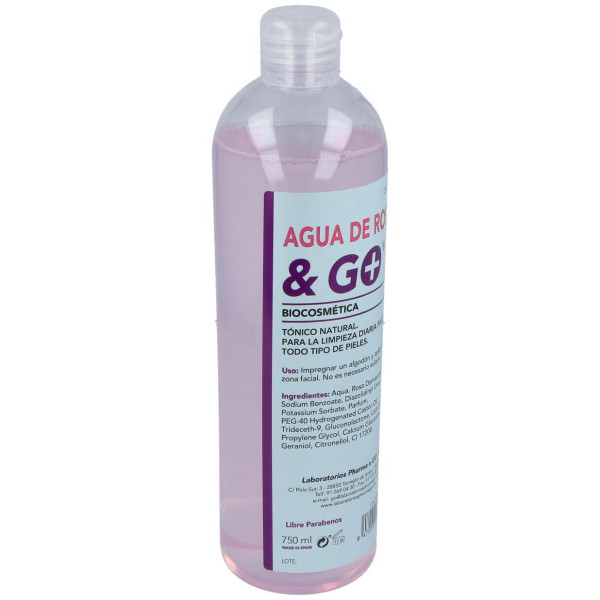 Y Go Agua Rosas 750 Ml