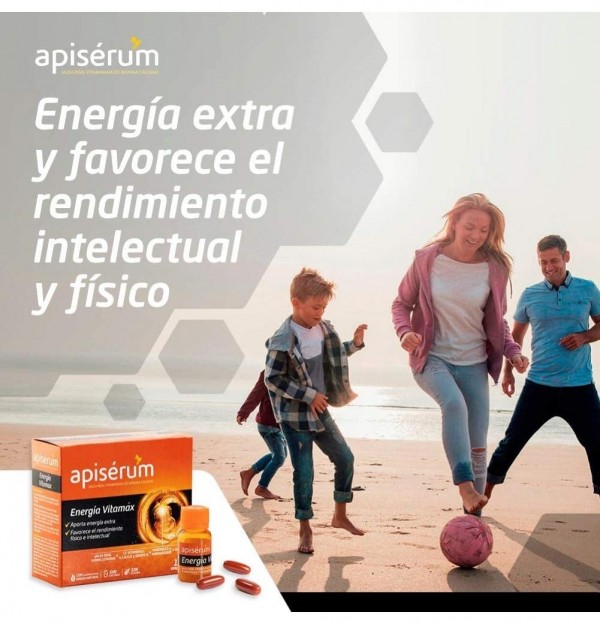 Apiserum Energía Vitamax, 18 Viales. - Perrigo