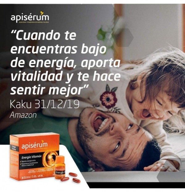 Apiserum Energía Vitamax, 18 Viales. - Perrigo