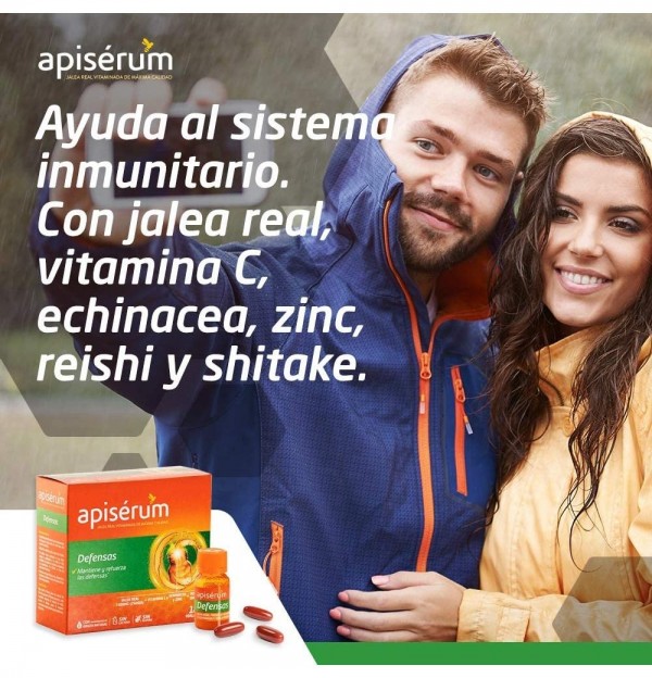 Apiserum Defensas, 18 Viales. - Perrigo