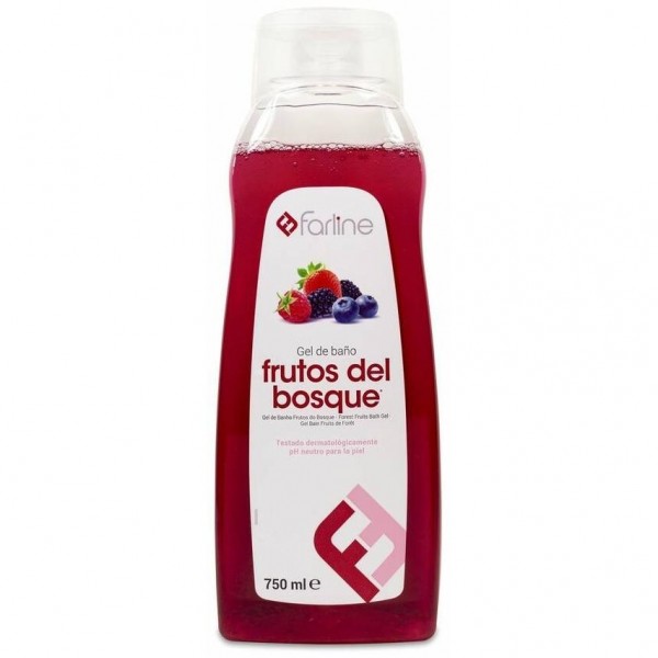 Farline Gel De Baño De Frutos Del Bosque, 750 Ml