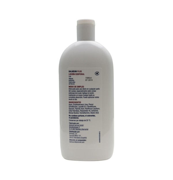 Balneum Plus Locion (1 Envase 500 Ml)