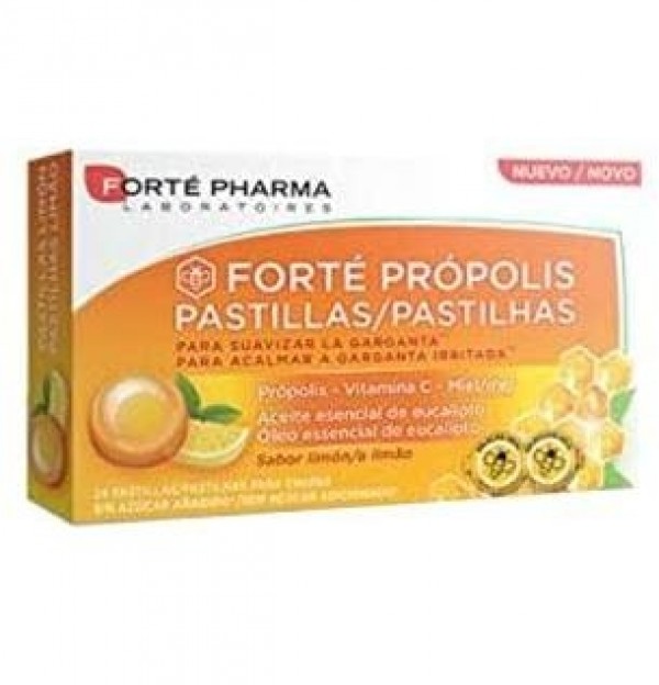Forte Propolis (24 Pastillas Sabor Limon)
