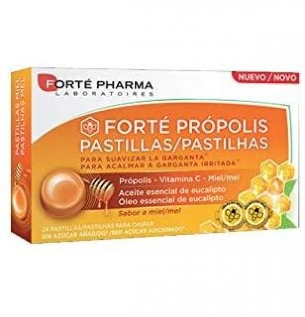 Forte Propolis (24 Pastillas Sabor Miel)
