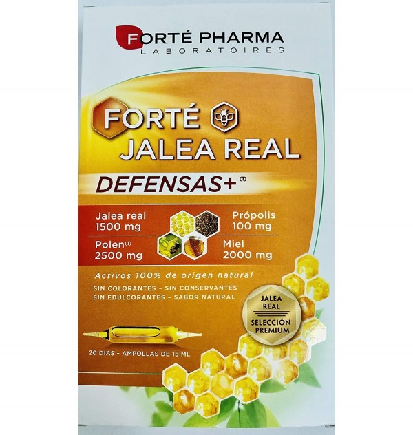Forte Jalea Real Defensas+ (20 Ampollas 15 Ml)