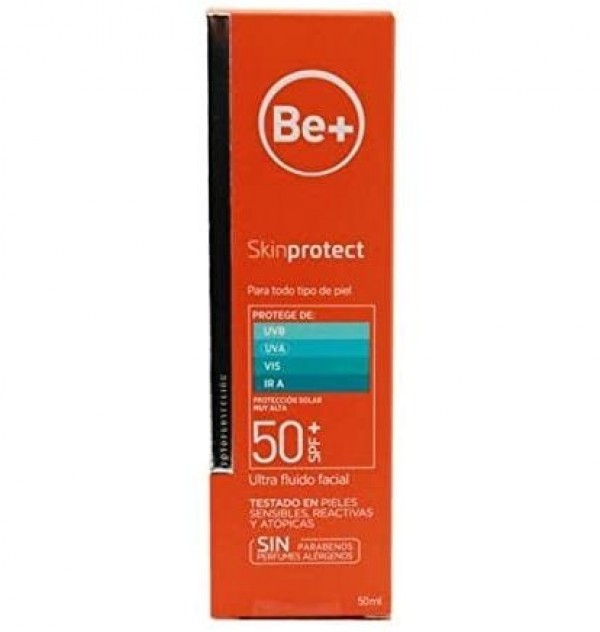 Be+ Skin Protect Ultrafluido Facial Spf50+ (1 Envase 50 Ml)