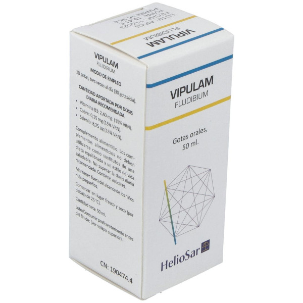 Heliosar Vipulan Fludibium 50 Ml Gotas