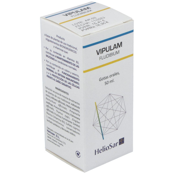 Heliosar Vipulan Fludibium 50 Ml Gotas